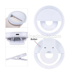 Anillo de Luz LED con Clip, Profesional, <span class=keywords><strong>para</strong></span> Maquillaje, Selfies con Smartphone, Anillo de Luz LED <span class=keywords><strong>para</strong></span> Celular - Product Image 3