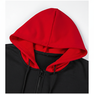 ชุดวอร์มแฟชั่นสไตล์สตรีทสุดเท่ ผ้าฟลีซเนื้อนุ่ม 100% ผ้าฝ้าย ทรงปกติ ใส่ได้ทั้งชายและหญิง เหมาะสำหรับฤดูหนาว ลายพิมพ์เรียบง่าย คุณภาพสูง - Product Image 1