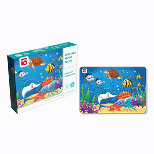 <span class=keywords><strong>24PCS</strong></span> Mini phim hoạt hình Montessori phong cách ghép hình câu đố giáo dục DIY High End giấy đồ chơi tùy chỉnh cho trẻ em món quà hoàn hảo - Product Image 1