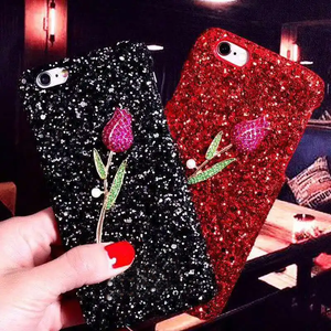 New Handmade Long lanh kim cương Bling bìa cho iphone 7 8 cộng với XR x XS max 11 12 13 14 15 16 17 không khí cộng với Pro Max điện thoại trường hợp - Product Image 5