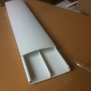 Gestion des câbles blancs montage mural câble <span class=keywords><strong>TV</strong></span> correcteur cordon raceway - Product Image 4