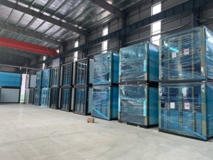 Maisons modulaires préfabriquées en acier <span class=keywords><strong>à</strong></span> assemblage rapide de 20 pieds, extensibles, avec option solaire, type conteneur - Product Image 3