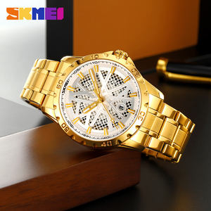 Relojes de Hombre de Alta Calidad, Estilo Antiguo, Movimiento de Cuarzo, Acero Inoxidable, Esfera de Cristal de 45 mm, Logotipo Personalizado OEM, Venta al por Mayor - Product Image 3