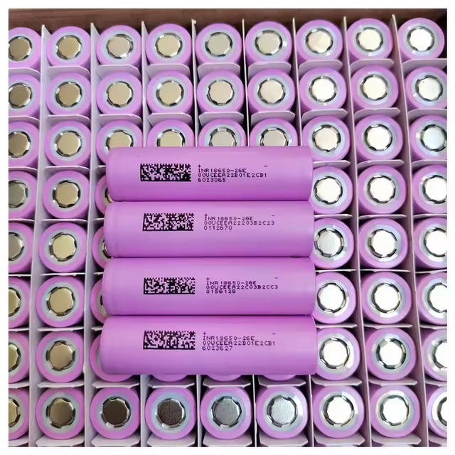 Dmegc Inr18650-26E 26EA 2600mah 5c High Cost Performance 3.6v 18650 Lithium Iron Battery for E-bike Battery Pack