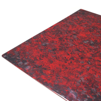 Plaque en fibre de carbone forgée sur mesure en gros pour usine, 500x500x1.5mm, pour accessoires de décoration de coque de casque