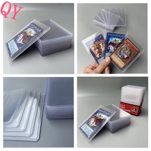 Q Y Factory Super Clear Seller Custom Plastic Hard <b>Game</b> n Card Top Loaders Sleeves Sports Trading 35PT Card Top Loader - Product Image 2