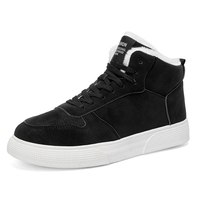 Chaussures décontractées chaudes à semelle épaisse pour l'hiver, chaussures décontractées tendance pour l'extérieur, vente directe d'usine OEM, vente en gros disponible
