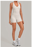 Vêtements de sport pour femmes, combinaison de yoga une pièce, vêtements de sport pour la salle de sport, combinaison de sport, combinaison à bretelles, combinaison de course et de yoga