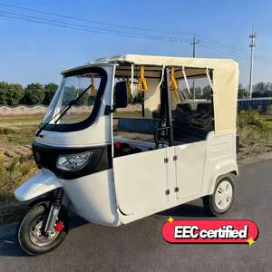 <span class=keywords><strong>Triciclo</strong></span> Eléctrico con Llantas Gruesas para Adultos con Gran Autonomía, Vehículo Eléctrico Tipo Tuktuk, Triciclos Eléctricos con Asistencia de Pedaleo Estilo Indio - Product Image 1