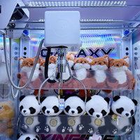 Machine à griffes de parc d'attractions, machine de jeu de capture de jouets à monnayeur, machine à griffes pour peluches, vente en gros pour le carnaval