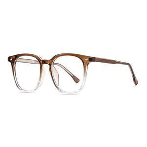 Montures de lunettes rectangulaires unisexes en TR90, monture intégrale, verres en PC, protection anti-radiation, anti-lumière bleue, anti-UV, verres plats - Product Image 5