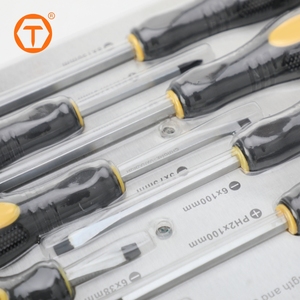 Nhựa xử lý 8PC đi qua đa chức năng Screwdriver <span class=keywords><strong>Set</strong></span> dụng cụ cầm tay - Product Image 2