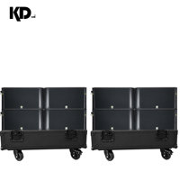 Sistema de Sonido Line Array Pasivo de 8 Piezas con Altavoces Duales de 12 Pulgadas y Subwoofers Profesionales de Neodimio de 18 Pulgadas KD-28