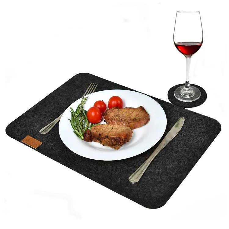 2024 China Supplier New Design online Hot Selling Products Wholesale Eco--friendly Good Quality Heat Resistant Dining Table Mat