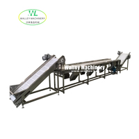 Fabrieksleveringsprijs Dubbele Enkelvoudige Laag Sorteerbaan Motor Groente Fruit Pluktafel RVS 304 1.5KW