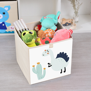 Trẻ em vải đồ chơi ngực tổ chức với thiết kế động vật cho vườn ươm Oxford Lưu trữ khối Hộp đồ chơi - Product Image 4
