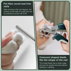 Wholesale Comb <b>Brush</b> Nail Clippers Collapsible Bowl Ttoothbrush Cat Dog <b>Pet</b> Grooming Tools - Product Image 3