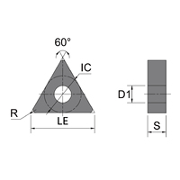 Plaquette triangulaire en carbure de tungstène VULCAN TNMG indexable pour tournage d'acier et d'acier inoxydable, outil de tournage CNC, prix usine fournisseur