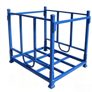 Scaffale Pieghevole Personalizzato per Stoccaggio, Impilabile, Verniciato a Polvere o Zincato per Magazzino - Product Image 4