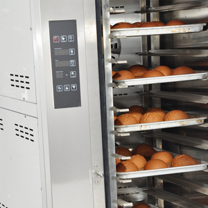 เตาอบไฟฟ้าแบบพาความร้อนสำหรับขนมปังและพิซซ่า พร้อมปุ่มควบคุม ไอน้ำจากหม้อต้ม และฟังก์ชันจัดเก็บเมนู - Product Image 5