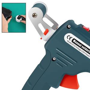 Kit de soldador eléctrico de 60W, envío automático, pistola de <span class=keywords><strong>estaño</strong></span>, estación de soldadura, <span class=keywords><strong>pinzas</strong></span>, herramientas de soldadura de alambre - Product Image 3