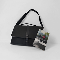 Oybp-614 personnalisé nouveau design 13 14 16 pouces sac à main pour ordinateur portable professionnel mallette en papier kraft lavé sac d'ordinateur portable pour homme