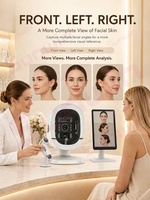 Analyseur de peau 3D AI 36MP, testeur intelligent de peau du visage, machine d'analyse de la peau professionnelle avec imagerie multi-spectrale