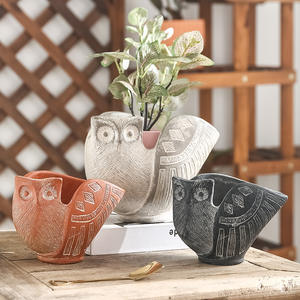 Soporte de maceta de cemento con forma de Animal de alta calidad, animales grandes y pequeños, hogar, jardín, maceta decorativa para plantas al aire libre, Kit para uso en el jardín - Product Image 3
