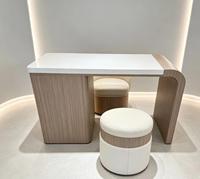Table de Manucure de Luxe pour Salon, Poste de Travail pour Onglerie, Table de Beauté pour Spa, Plan de Travail pour Manucuriste