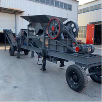 2025 OEM vente à chaud PE 500x750 concasseur Mobile Diesel Impact concasseur usine convoyeur marteau exploitation minière roche pierre concasseurs à mâchoires Machine