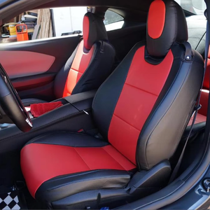 Coprisedili su Misura in Similpelle per Chevrolet Camaro 2010-2015 <span class=keywords><strong>5</strong></span>ª Generazione Modello Camaro LT LS SS Coupé - Product Image 1