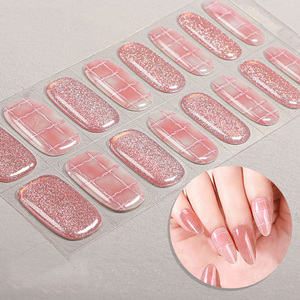 Tiras de Gel UV Semicuradas al por Mayor de Fábrica, Pegatinas de Gel UV para Uñas para Mujeres, Salón y Uso Doméstico, Arte de Uñas DIY, GZ RTS, Pedido Mixto a Granel - Product Image 3