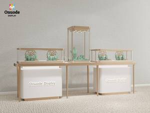 ตู้โชว์เครื่องประดับ MDF แบบดีลักซ์ พร้อมไฟ LED เหมาะสำหรับเคาน์เตอร์ในห้างสรรพสินค้า ร้านค้า และการจัดแสดงเครื่องประดับ - Product Image 6