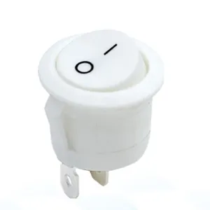 Mini small round rocker switch R16 Diameter 16MM 2pinS 3pins 2spostion on-off electrical led boat switch Max. Voltage 3A 250V