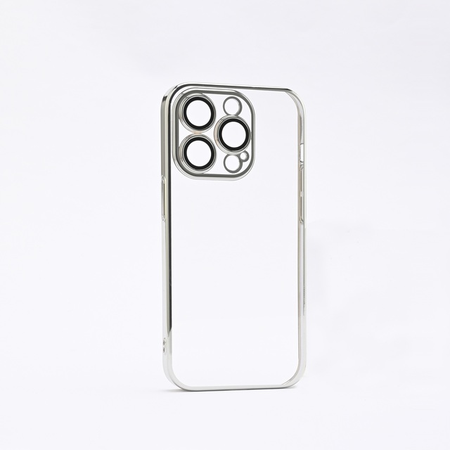 For iPhone  Drop Resistant Shockproof Colorful Electroplating Pc  Back Cover Mobile Phone Case