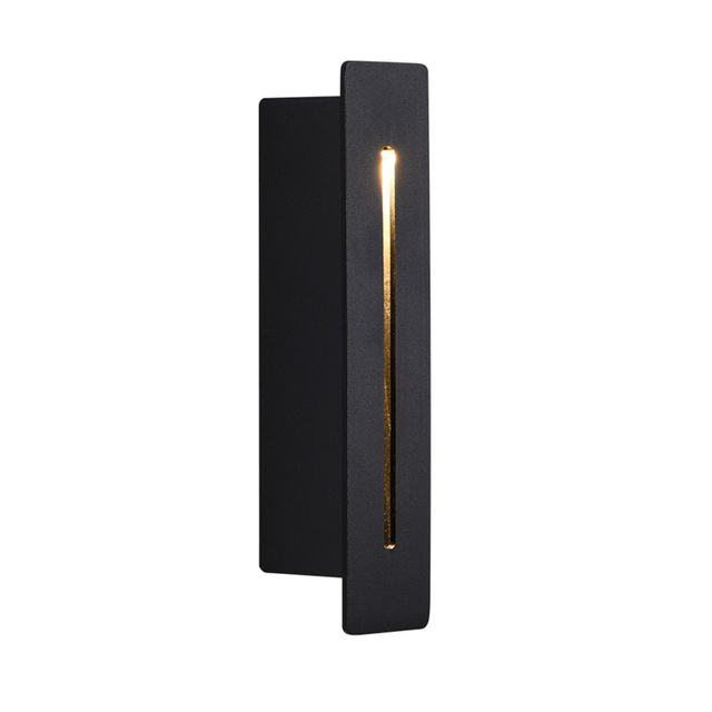 12V 24V 85-265V Indoor Outdoor Corner Staircase Lights Rectangular Wall Step Light 3W Recessed LED Step Light