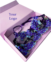 Boîte d'emballage personnalisée pour soutien-gorge et lingerie sexy, matériaux recyclés, doublure en éponge, sous-vêtements pour femmes, maillot de bain, bikini, cadeau, envoi postal