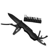 Couteau pliant robuste avec manche en aluminium, couteau de poche pliant en acier 440C pour le camping en plein air, vente en gros