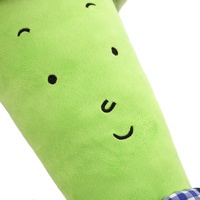 Jouet en peluche de fruits et légumes mignon de dessin animé, coussin en forme de chou-fleur, promotion bon marché, jouets en peluche personnalisés de fruits et légumes