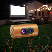 Projecteur de film extérieur intelligent portable Android 13.0 720P HD 200 ANSI Lumen Home cinéma