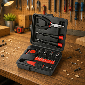 Juego de Herramientas Manuales para Reparaciones del Hogar, en Oferta, Portaherramientas de Acero al Carbono, Personalizable, Juego de Herramientas Promocionales para el Hogar, para Regalo - Product Image 6