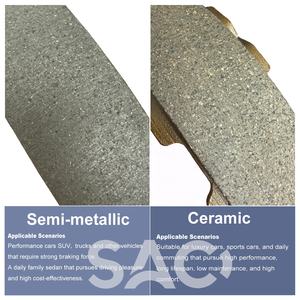 Pastillas <span class=keywords><strong>de</strong></span> Freno Personalizadas SAC 53200-M54T00 53200-M68P50 53200-M68P60 para <span class=keywords><strong>Suzuki</strong></span> Dzire, <span class=keywords><strong>Baleno</strong></span>, FRONX, Swift V, Swift VI - Product Image 3