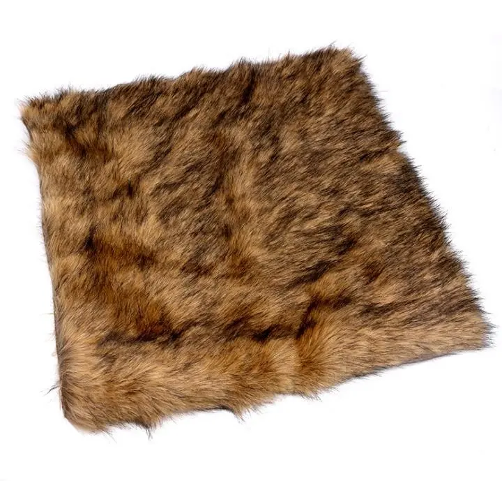 2101054-5Cm Faux Fox Fur Vải, Inmitation Động Vật Sang Trọng Cho Hàng May Mặc, Hometextile