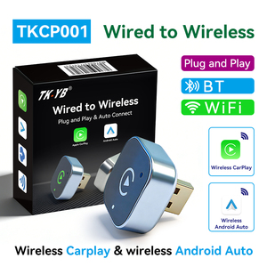 YB TKCP001 Dongle Inalámbrico CarPlay Inteligente con Bluetooth 5.0 de Alto Rendimiento para <span class=keywords><strong>iPhone</strong></span> IOS 10, Compatible con Actualización de Comentarios en Línea - Product Image 6