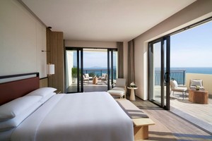 Shiyi <span class=keywords><strong>Marriott</strong></span> คลับโรงแรมห้าดาว, ชุดเฟอร์นิเจอร์โรงแรมโรงแรมหุ้มด้วยหนังที่เรียบง่ายทันสมัยสำหรับห้องนอน - Product Image 3