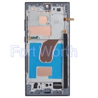 Écran complet avec châssis pour Samsung S23 Ultra AM OLED SM-S918B/S918U – Garantie 1 an