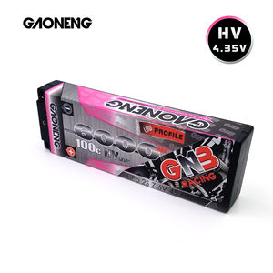 Batería LiPo GAONENG GNB 2S 6000MAH HV 7.6V 100C LCG 2024, Batería de Perfil Bajo y Delgada de 2S 5mm 5.0mm con Carcasa Rígida Integrada y Conector Tipo Bala, LiHV - Product Image 5