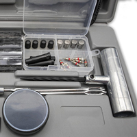 Kit d'Outils de Réparation de Pneu de Voiture pour Pneu Tubeless, Kit de Réparation de Crevaison, Outil à Main