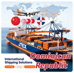 Service d'expédition de fret LCL, fret consolidé, marchandises diverses, de Chine vers la République Dominicaine - Product Image 1