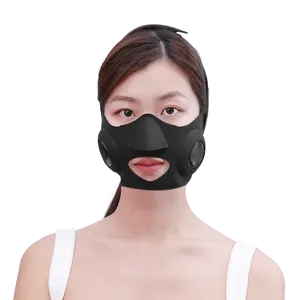 Anti Aging Slim Face Lift Beauty Mask To Reduce Double Chin Electric Thin Face Massager Ems V Shape Microcurrent Face Lifting